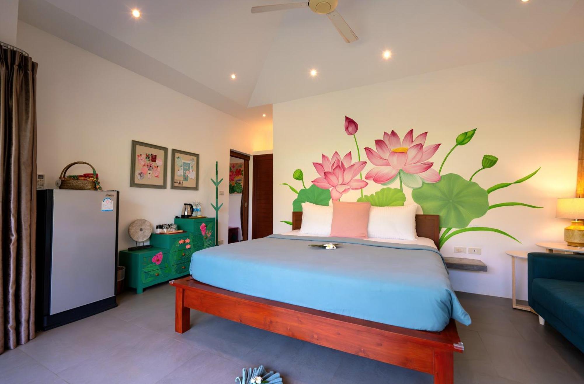 Orchid Lodge Samui - Bed & Breakfast Lamai Beach  Habitación foto